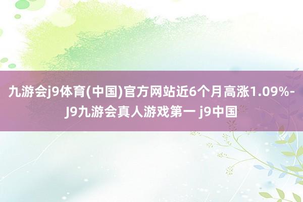 九游会j9体育(中国)官方网站近6个月高涨1.09%-J9九游会真人游戏第一 j9中国