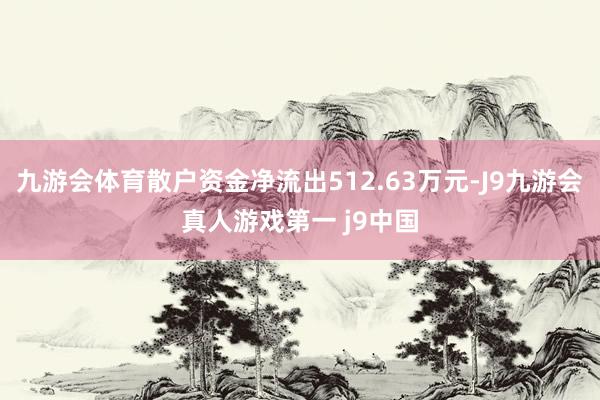 九游会体育散户资金净流出512.63万元-J9九游会真人游戏第一 j9中国